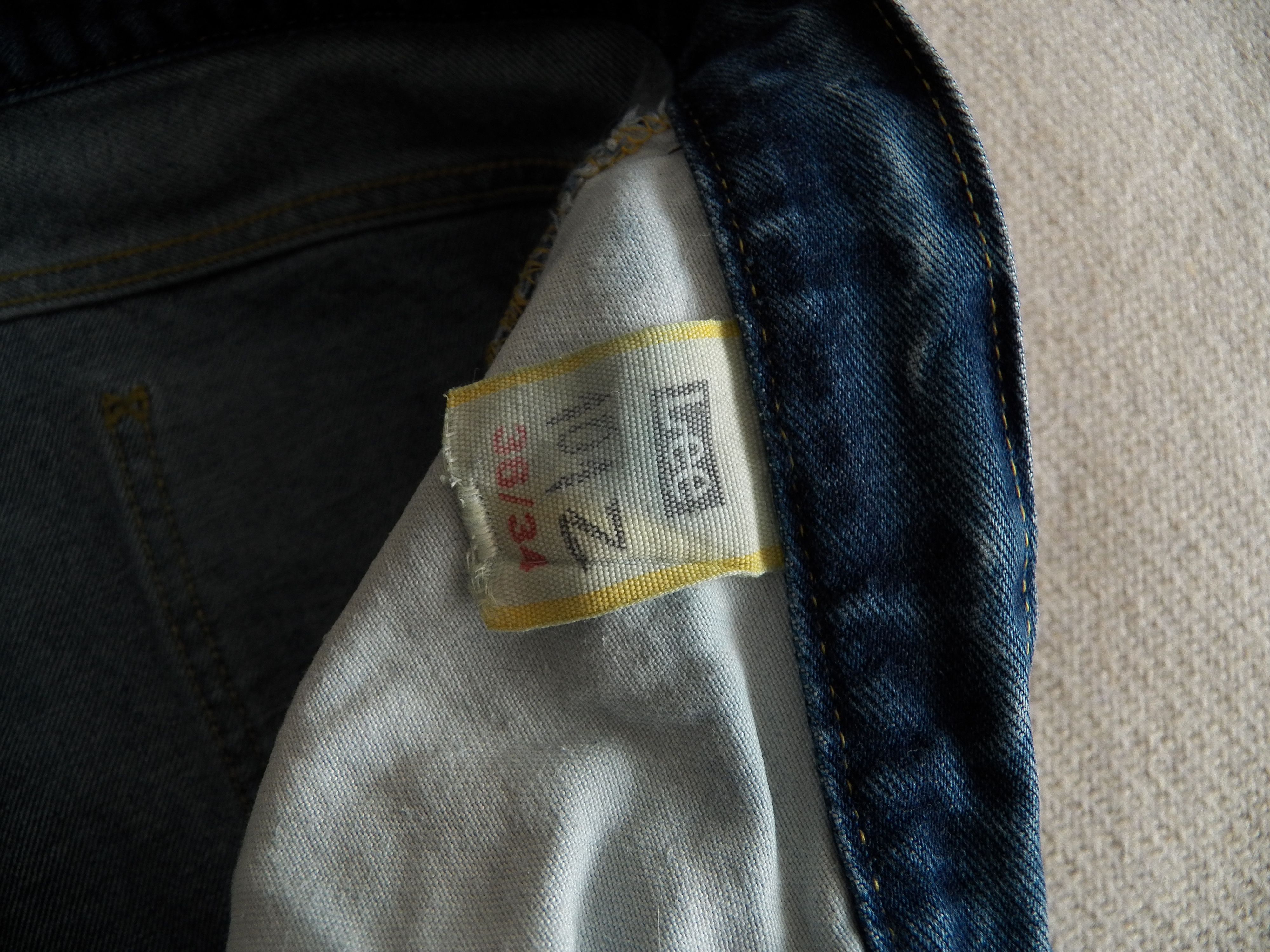 Lee Vintage Lee 101Z Jeans Mens W36 L34 Selvedge Denim Malta Size US 36 / EU 52 - 12 Thumbnail