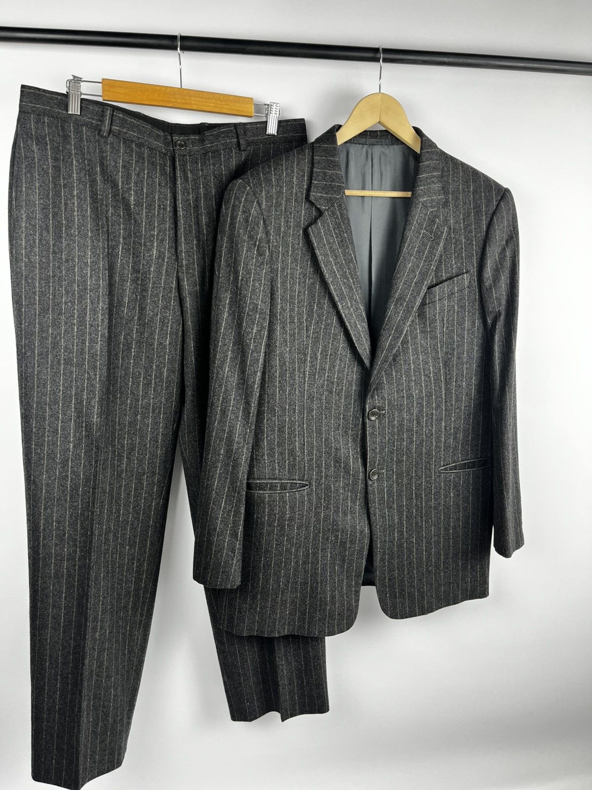 Giorgio Armani Armani wool suit vintage archive Size 54R - 1 Thumbnail