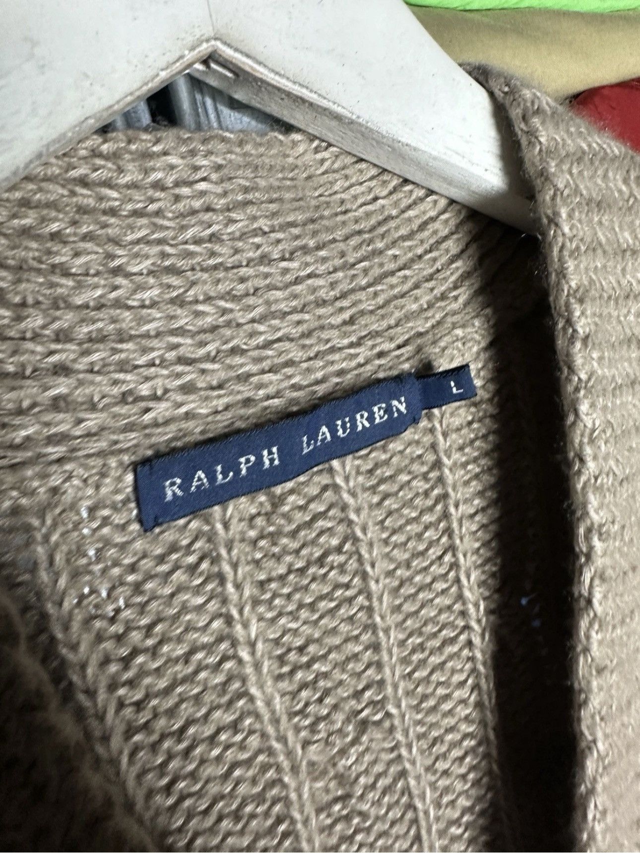 Ralph Lauren Ralph Lauren Luxury Cable Knit Sweater Vest L Linen Cashmere Size L / US 10 / IT 46 - 3 Thumbnail
