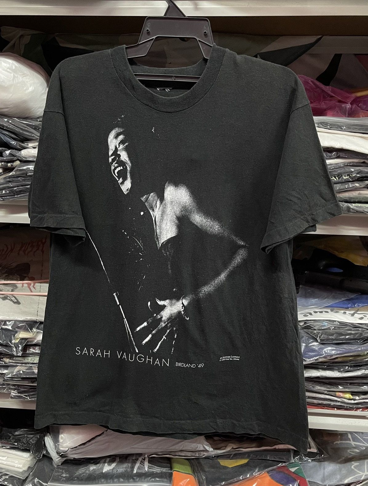 Band Tees × Vintage Vintage 90s Sarah Vaughan🔥🔥🔥 Size US L / EU 52-54 / 3 - 1 Thumbnail