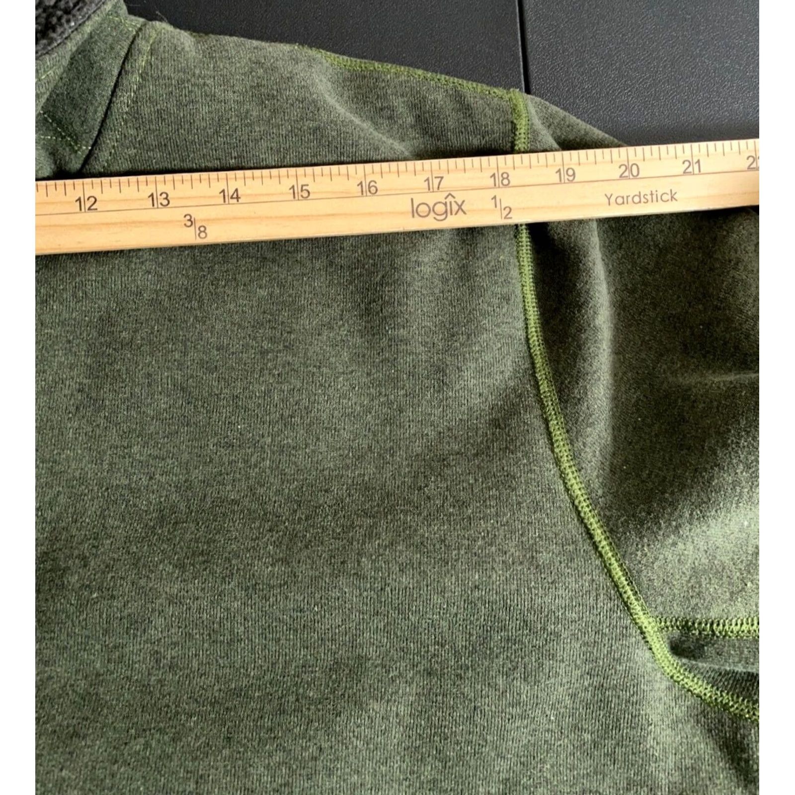 The North Face The North Face Jacket Men's Large Olive Green Bomber Jacket Lined Sherpa Zip Up Regular Fit Baggy? Size US L / EU 52-54 / 3 - 7 Thumbnail