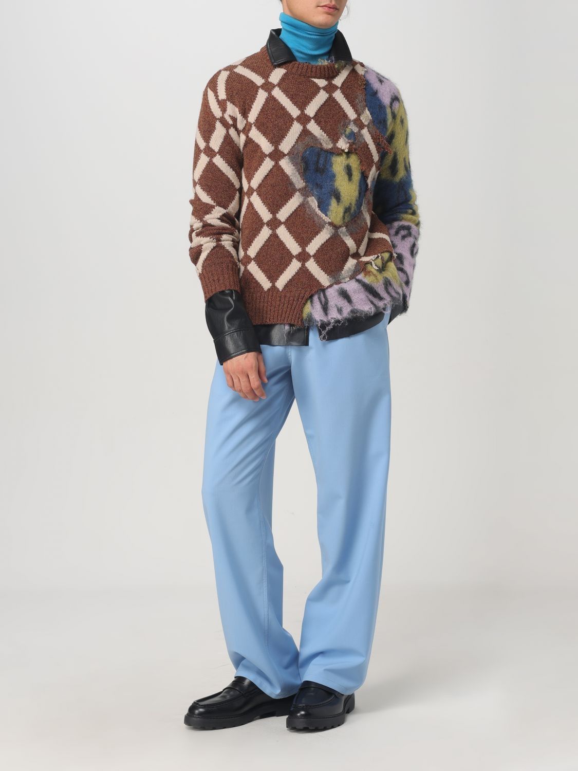 Marni o1w1db11125 Sweater in Multicolor Size US L / EU 52-54 / 3 - 5 Thumbnail