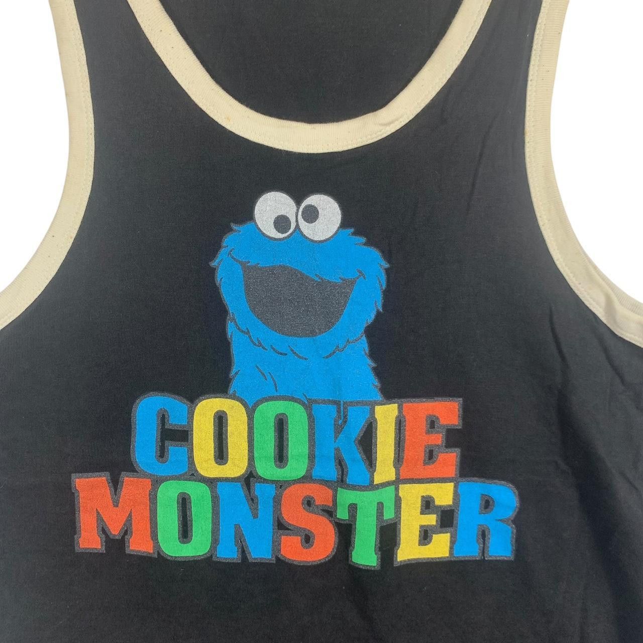 Vintage Vintage SESAME STREET ELMO Cookie Monster Tank Top Tee Size L / US 10 / IT 46 - 5 Thumbnail