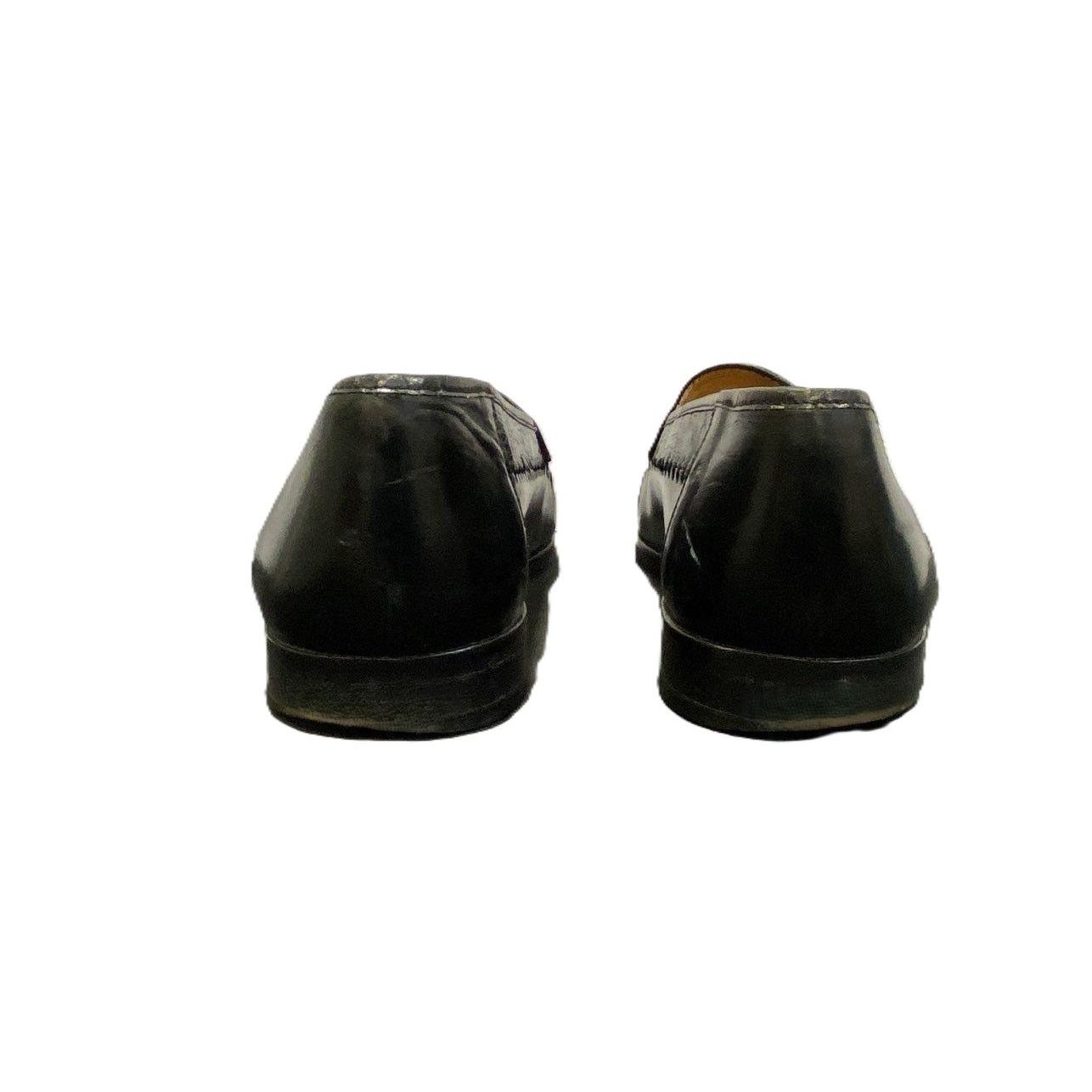 Sandro Moscoloni Sandro Moscoloni La Paz Ostrich Leather Handcrafted Loafers Size US 11 / EU 44 - 3 Thumbnail