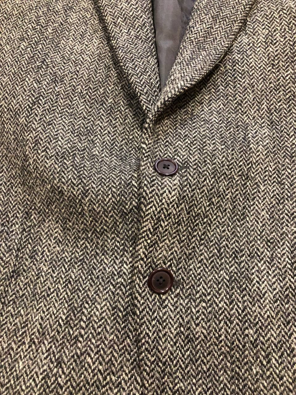 Harris Tweed Vintage Blazer Y2K Harris Tweed streetwear 100% wool Size 48R - 14 Thumbnail