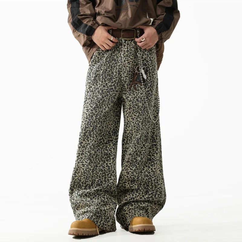 Other Denim pants leopard print Size US 28 / EU 44 - 2 Thumbnail