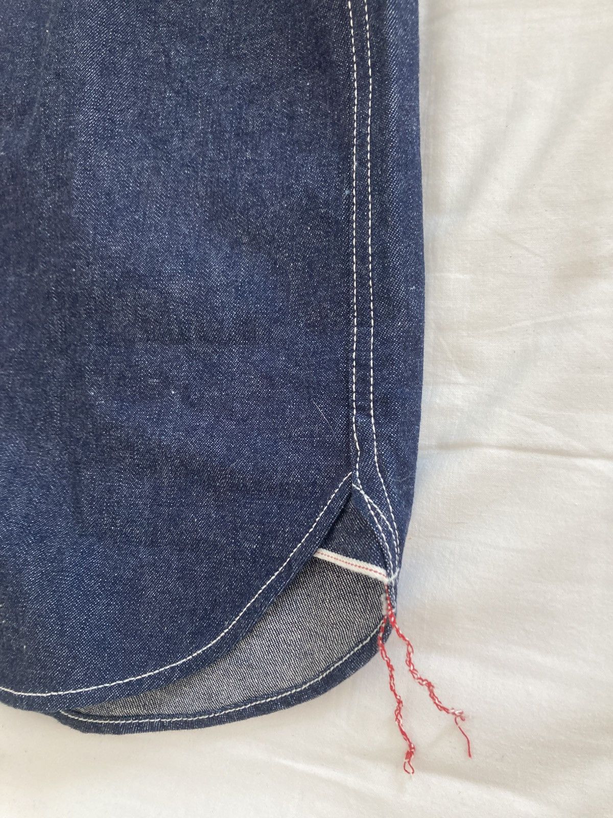 Studio D'Artisan Studio D'artisan Selvedge Denim Shirt Size US M / EU 48-50 / 2 - 6 Thumbnail