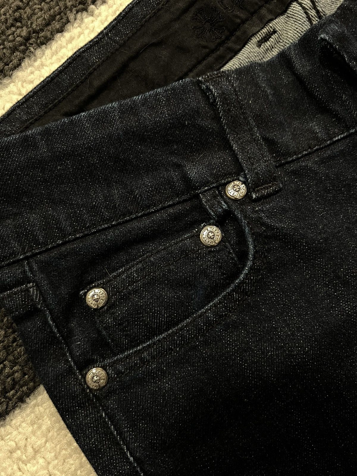 Chrome Hearts Vintage Chrome Hearts Bootcut Denim Size 27" / US 4 / IT 40 - 3 Thumbnail