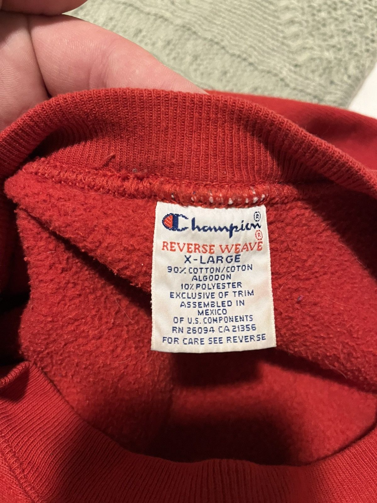 Champion True Vintage Nebraska Sweatshirt Size US XL / EU 56 / 4 - 7 Thumbnail