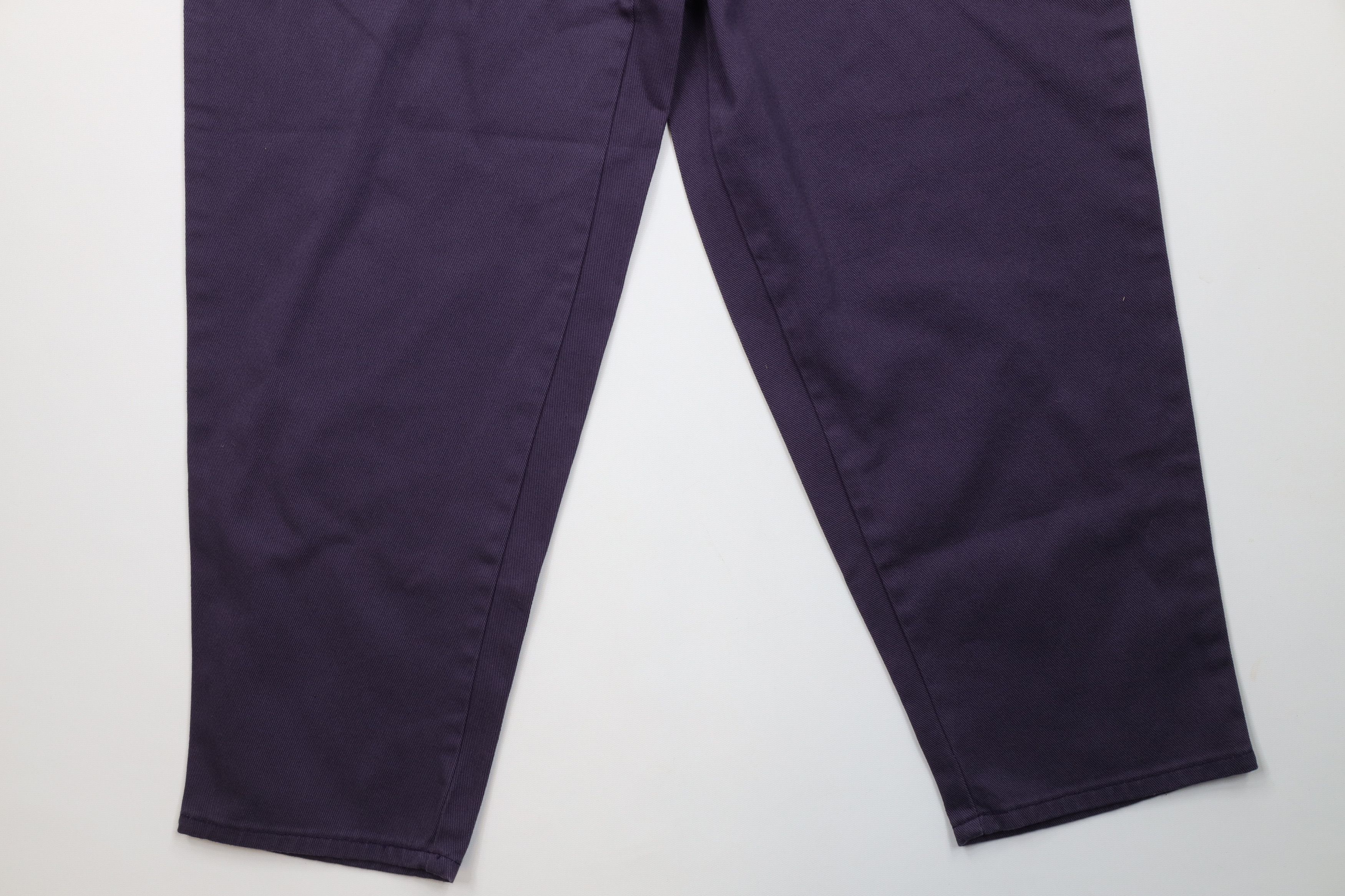 Fila Deadstock Vintage 90s Fila Baggy Skateboard Jeans Purple Size US 36 / EU 52 - 4 Thumbnail