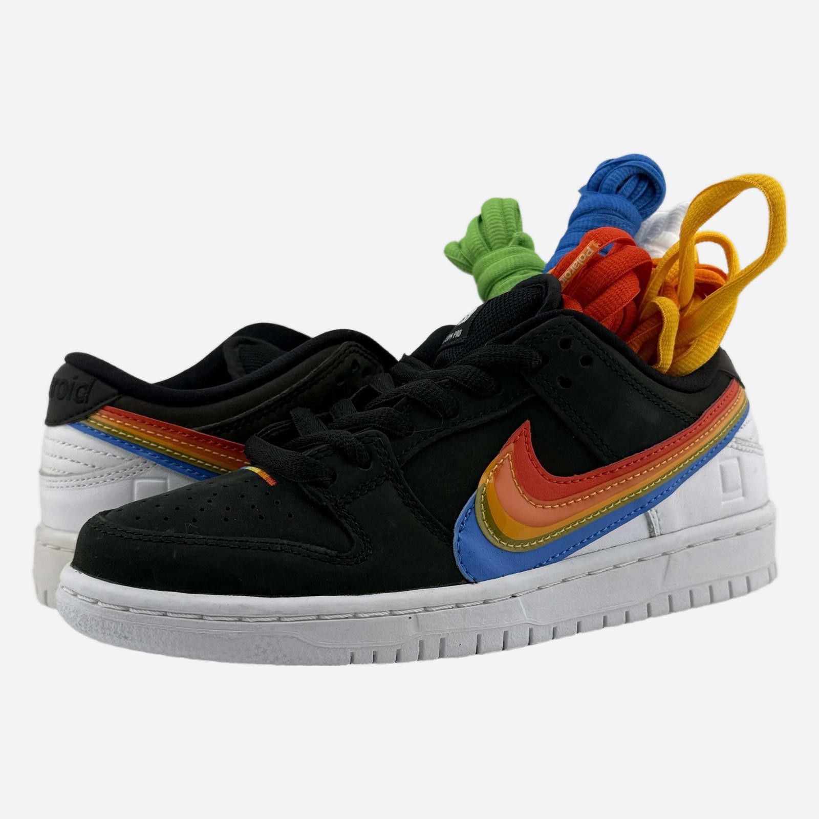 Nike Nike SB Dunk Low Polaroid Black Sneakers US 5 New with Box Size US 5 / EU 37 - 1 Thumbnail