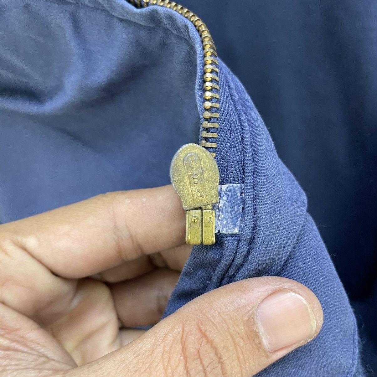 Story Mfg. 💥Vintage 90s Centre Mfg Us Navy Utility Jacket Size US M / EU 48-50 / 2 - 4 Thumbnail