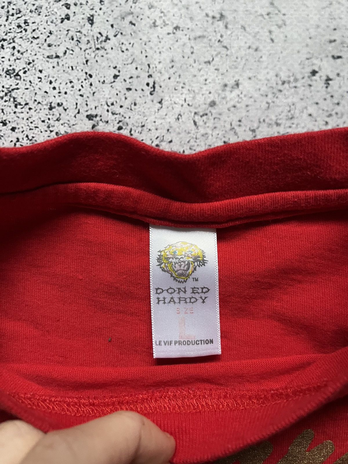 Ed Hardy Vintage Ed Hardy By Christian Audigier T-shirt Big Logo Tee Size US M / EU 48-50 / 2 - 6 Thumbnail