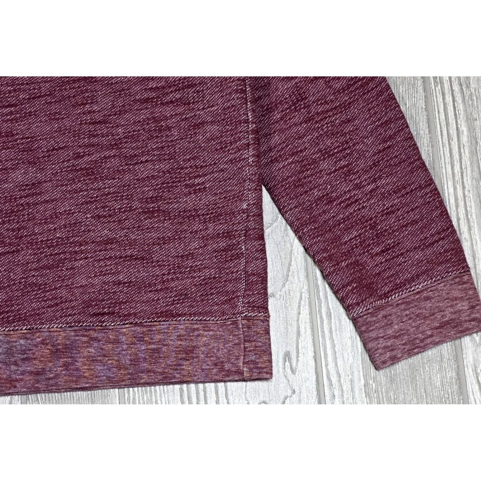 Southern Tide Southern Tide Sweatshirt Mens M Heather Maroon Crew Neck Pullover Knit Embroidered Skipjack Logo Casual All Seasons Regular Fit Shirt Clothing Size US M / EU 48-50 / 2 - 4 Thumbnail