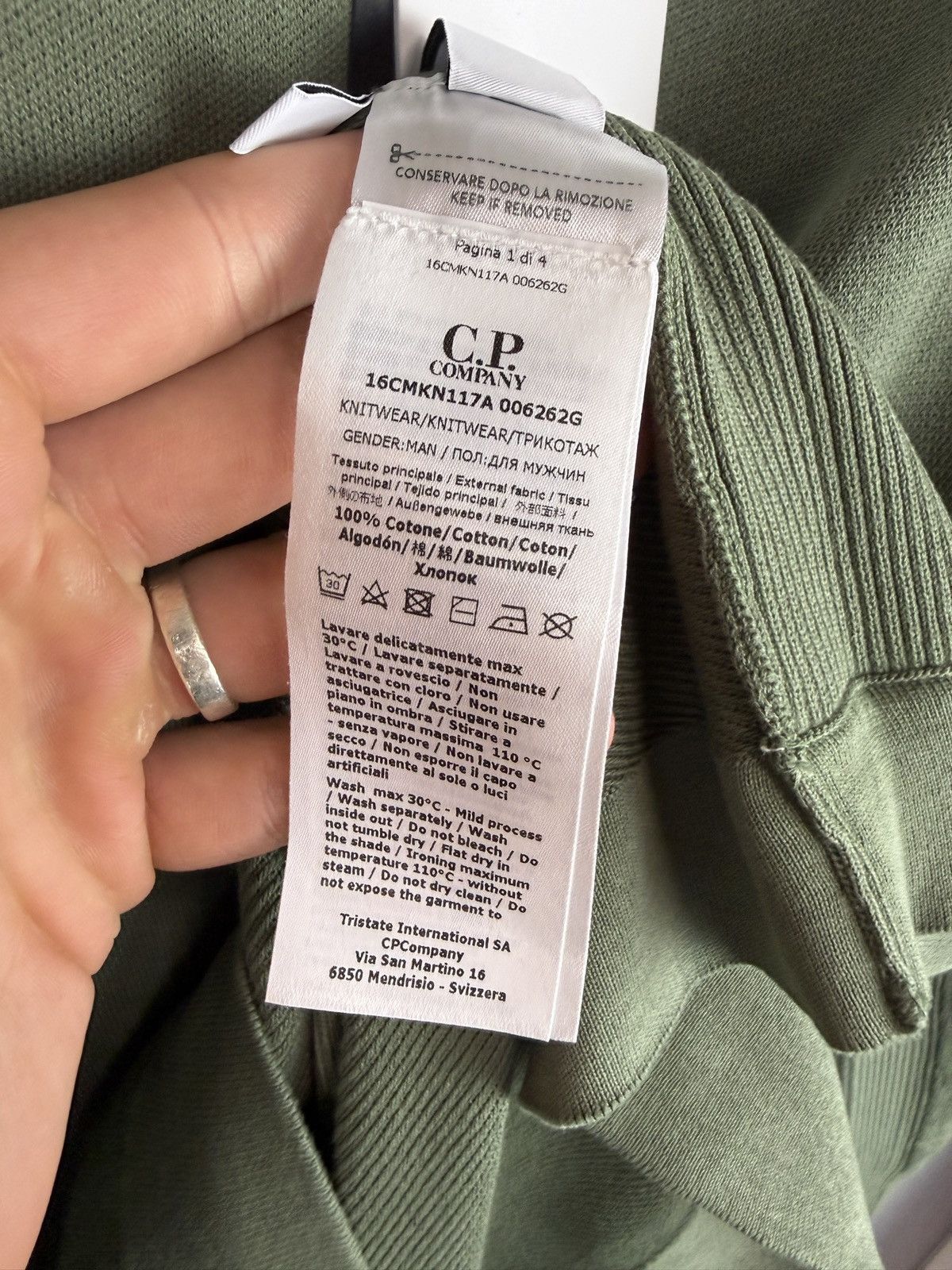 C.P. Company Green C.P. Company sweater (brand new with tags) Size US XL / EU 56 / 4 - 9 Thumbnail