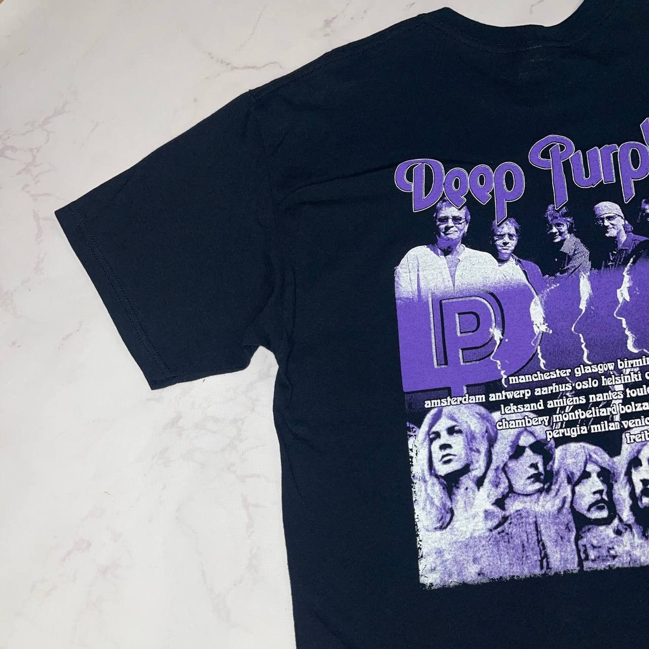 Vintage Deep Purple X Band Tees Vintage Deepl Purple T-shirt Size L Size US L / EU 52-54 / 3 - 12 Thumbnail