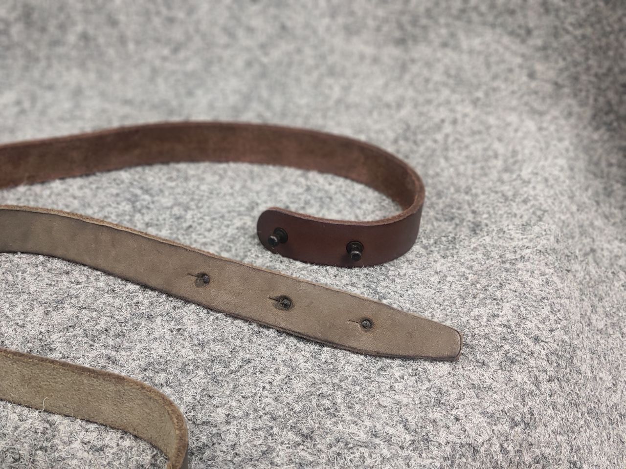 Allsaints Allsaints Spitalfields Vintage two-piece leather belt buckle Size ONE SIZE - 5 Thumbnail