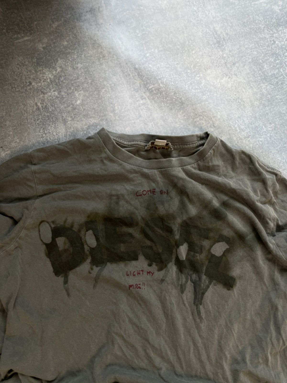 Diesel Vintage diesel Y2K Come on light my fire longsleeve Size US M / EU 48-50 / 2 - 3 Thumbnail