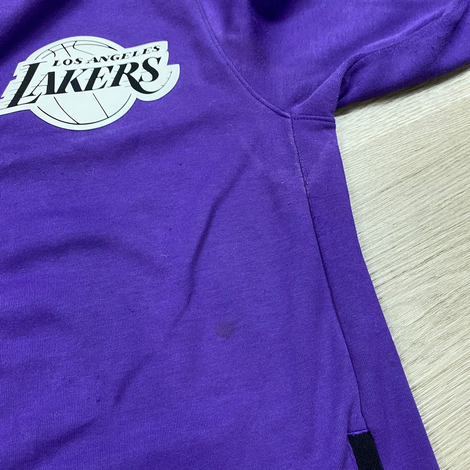 NBA × Nike Nike LA Lakers Showtime Performance Dri-Fit Zip Hoodie M Size US M / EU 48-50 / 2 - 9 Thumbnail
