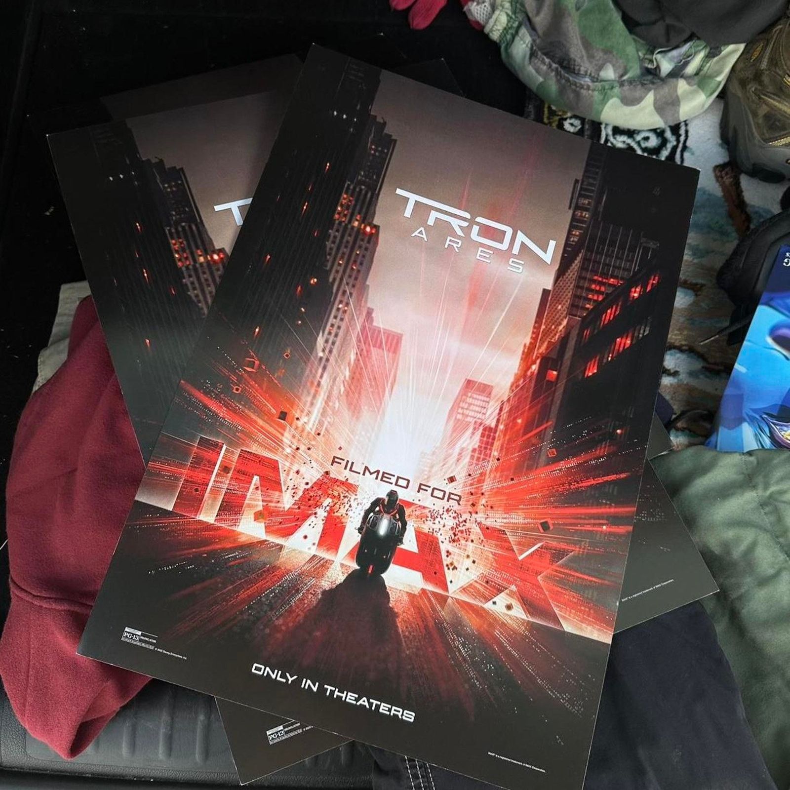 Other 2025 Tron Ares Jared Leto Nine Inch Nails AMC Movie Poster Size ONE SIZE - 3 Thumbnail