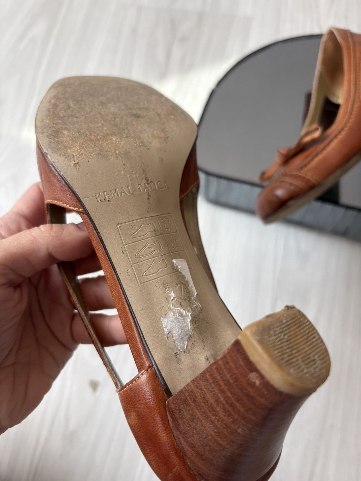Vintage Vintagw heels Size US 7 / IT 37 - 15 Thumbnail