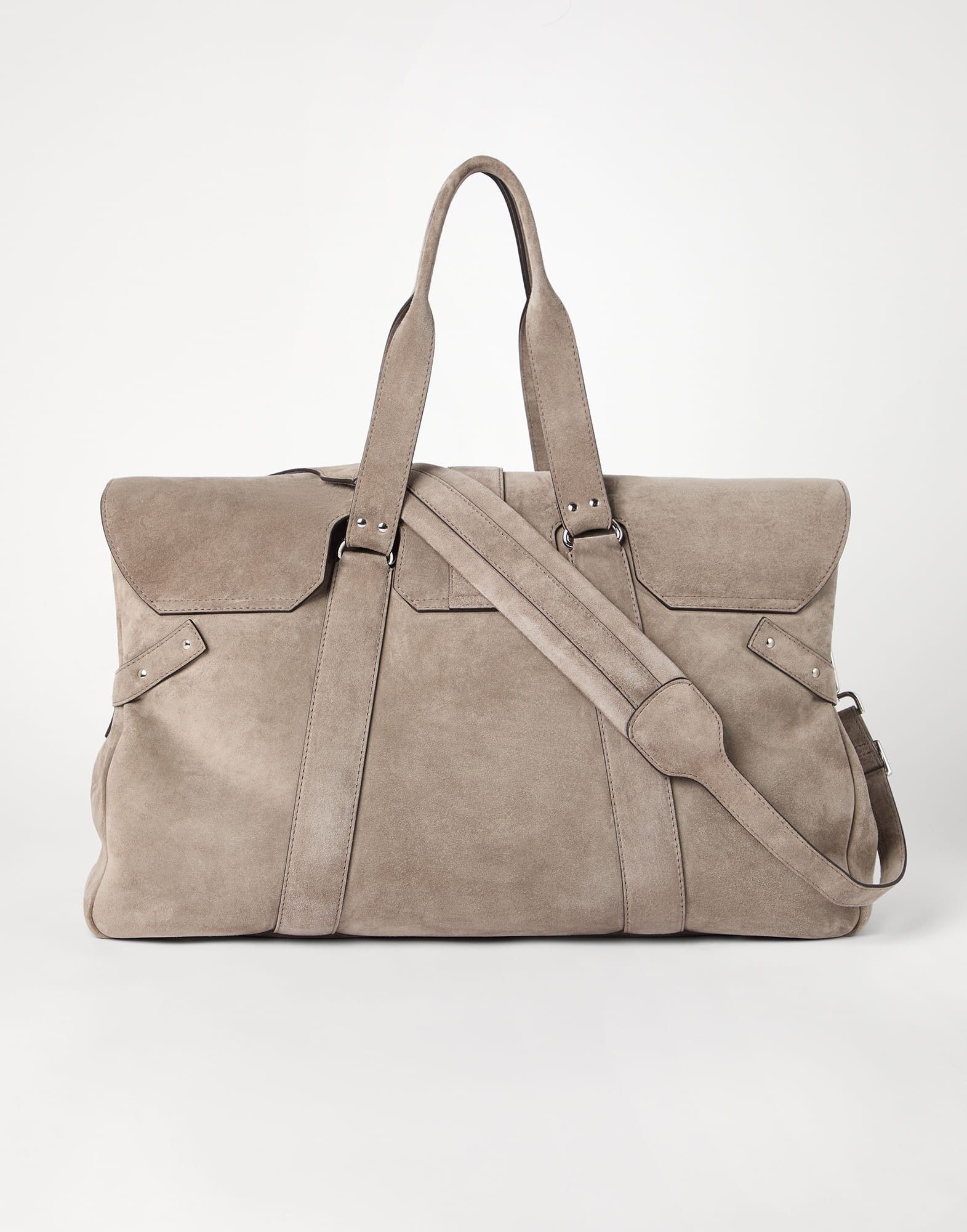 Brunello Cucinelli o1w1db11025 Size: OS/ Travel Bag in Dark Grey Size ONE SIZE - 2 Thumbnail