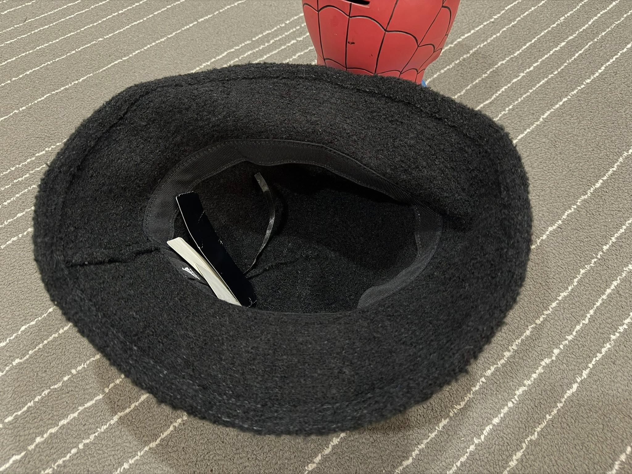 Other merlot black bucket hat wool 58 cm Size ONE SIZE - 3 Thumbnail