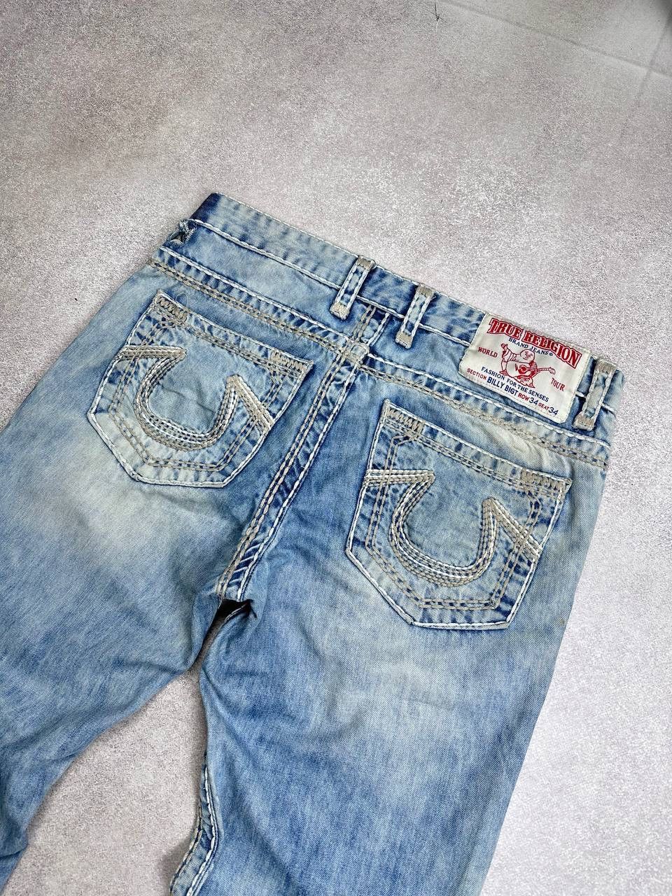 True Religion Vintage True Religion Billy Baggy Y2K Jeans 34 Size US 34 / EU 50 - 3 Thumbnail