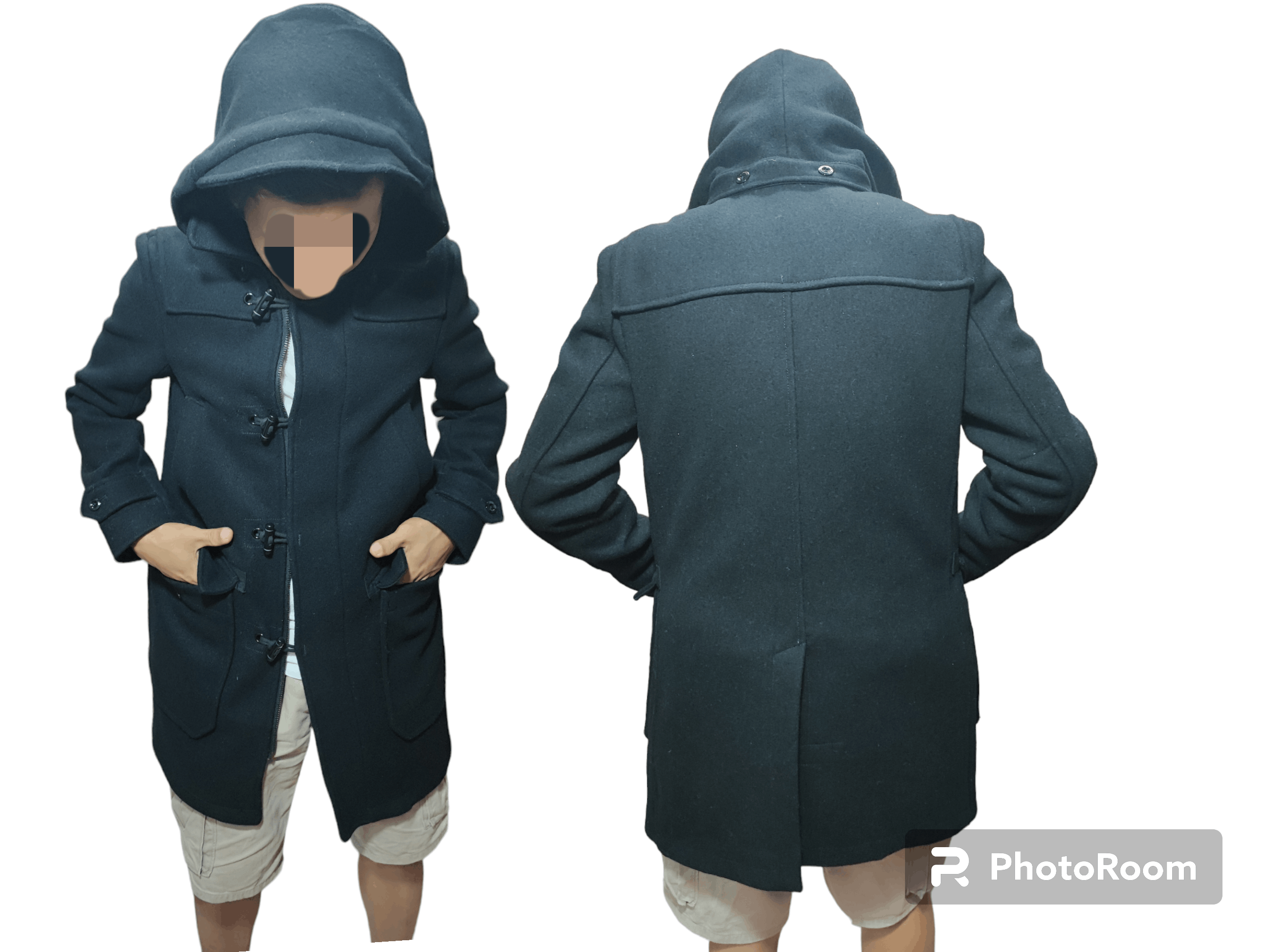 G-Star DUFFLE ASYMMETRICAL WOOL LONG JACKET by GStar Raw Size US S / EU 44-46 / 1 - 1 Thumbnail