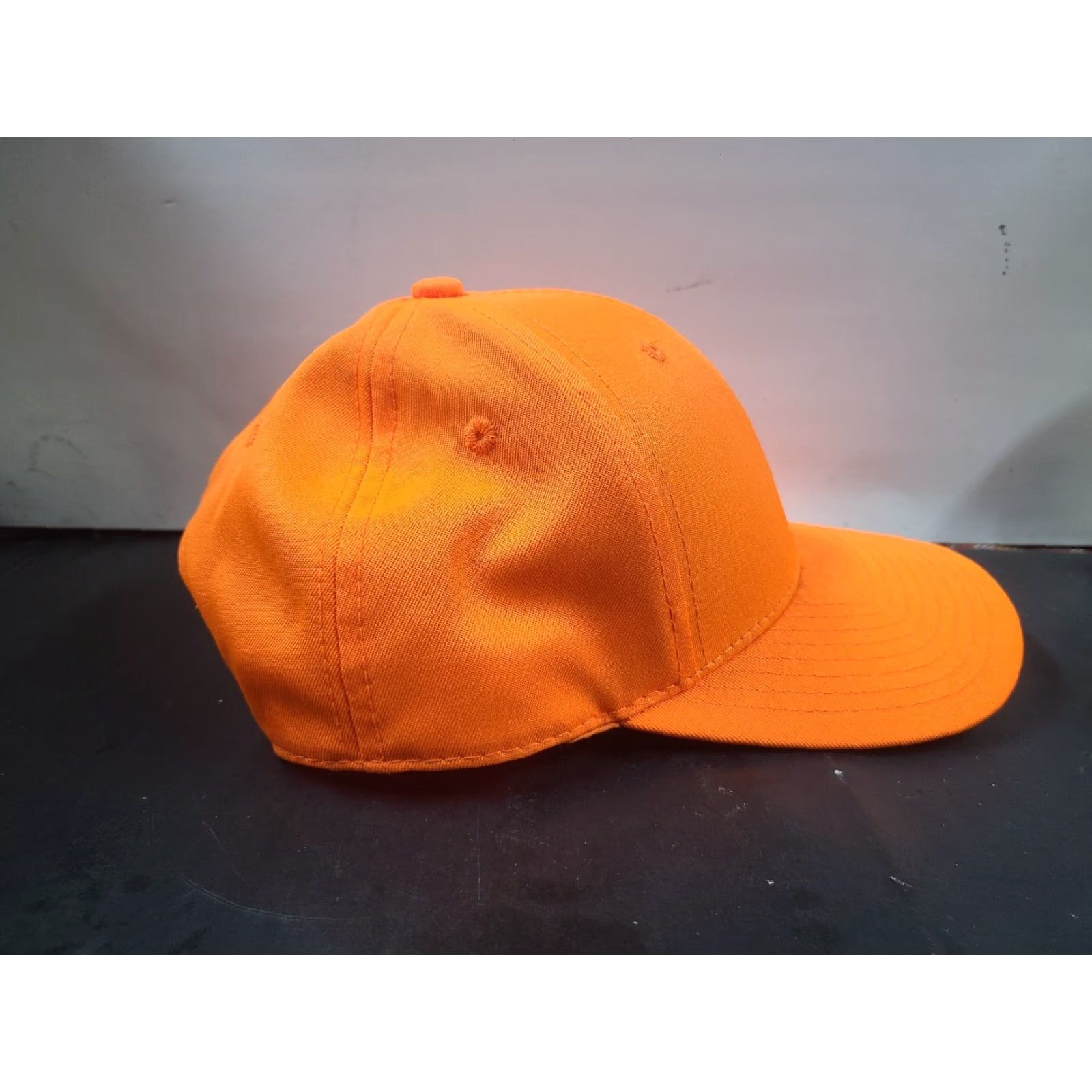 Hunter Outdoor Cap Blaze Orange Safety SnapBack Baseball Hat Cap Hunting Blaze Orange, Adjust. Unisex Adults, Adjustable, Solid, Casual, Workwear Size 44L - 5 Thumbnail
