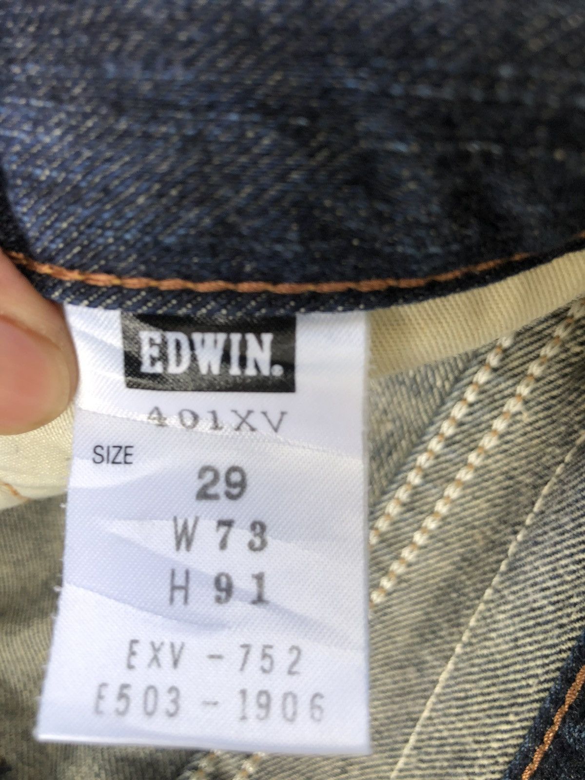 If Six Was Nine Japanese Edwin Exclusive Vintage Flared Jeans Distressed Size US 30 / EU 46 - 18 Thumbnail