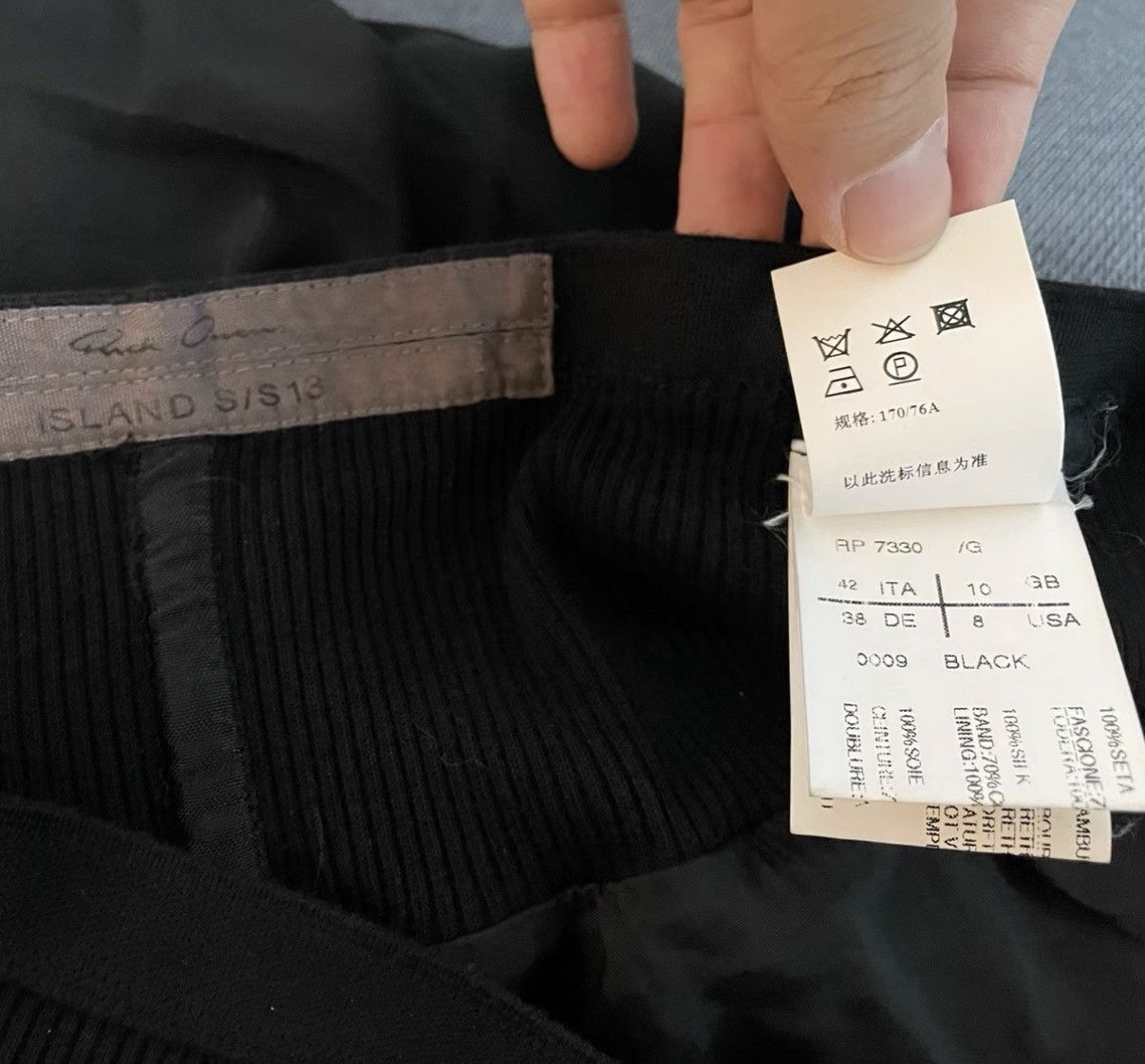 Rick Owens Rick Owens 13SS ISLAND Sheer Extra Long Pants Size US 38 / EU 54 - 4 Thumbnail