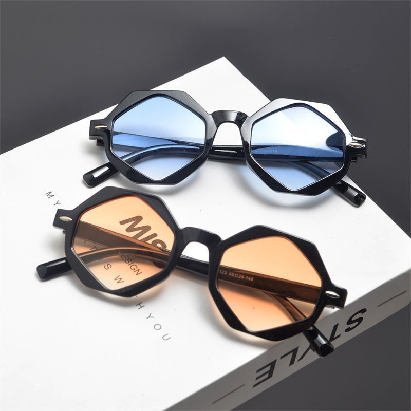 VIBE Crazy Street ins style custom avant-garde sunglasses Size ONE SIZE - 5 Thumbnail