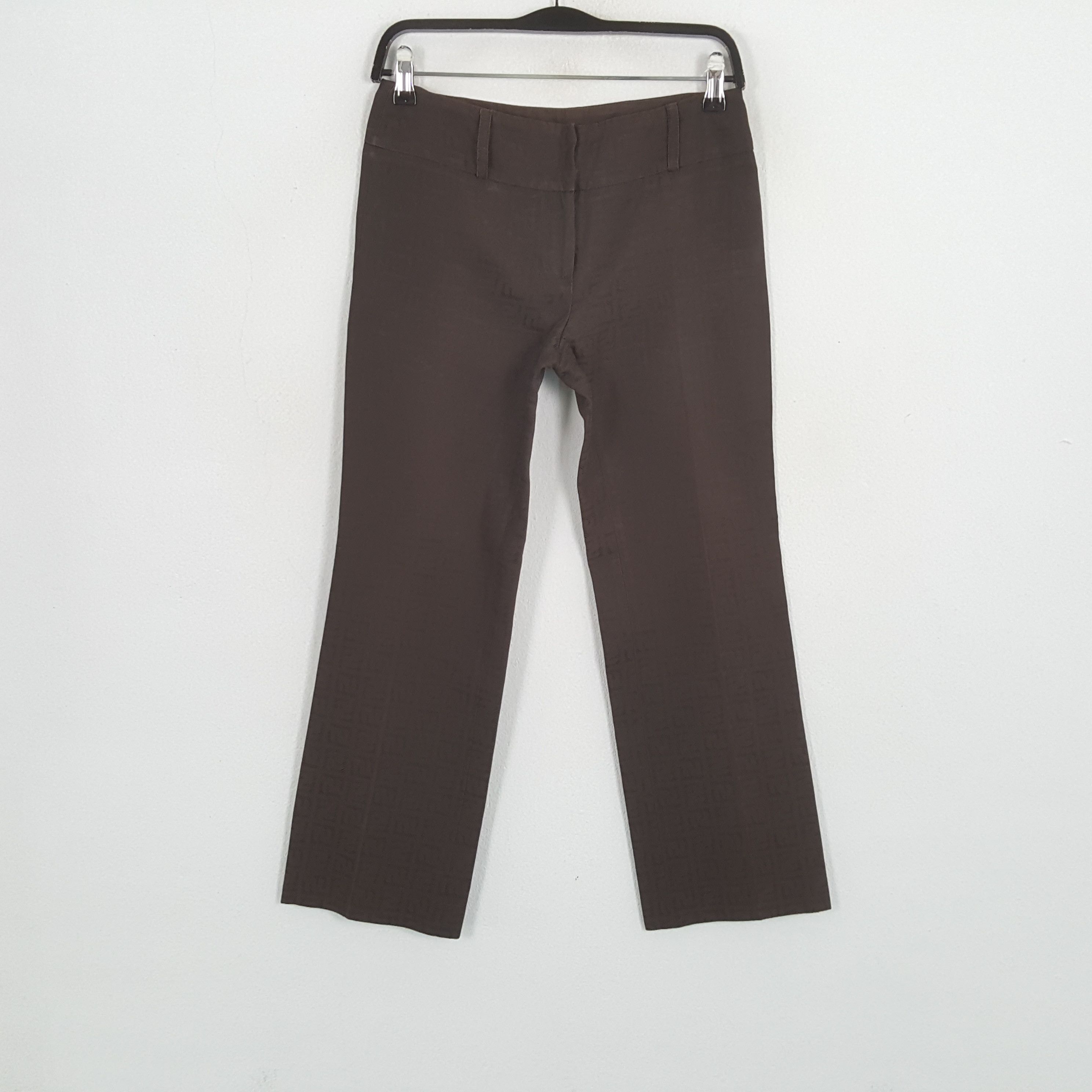 Fendi × Vintage FENDI Designer Luxury Brand Fashion Style Monogram Pants Size 27" / US 4 / IT 40 - 1 Thumbnail
