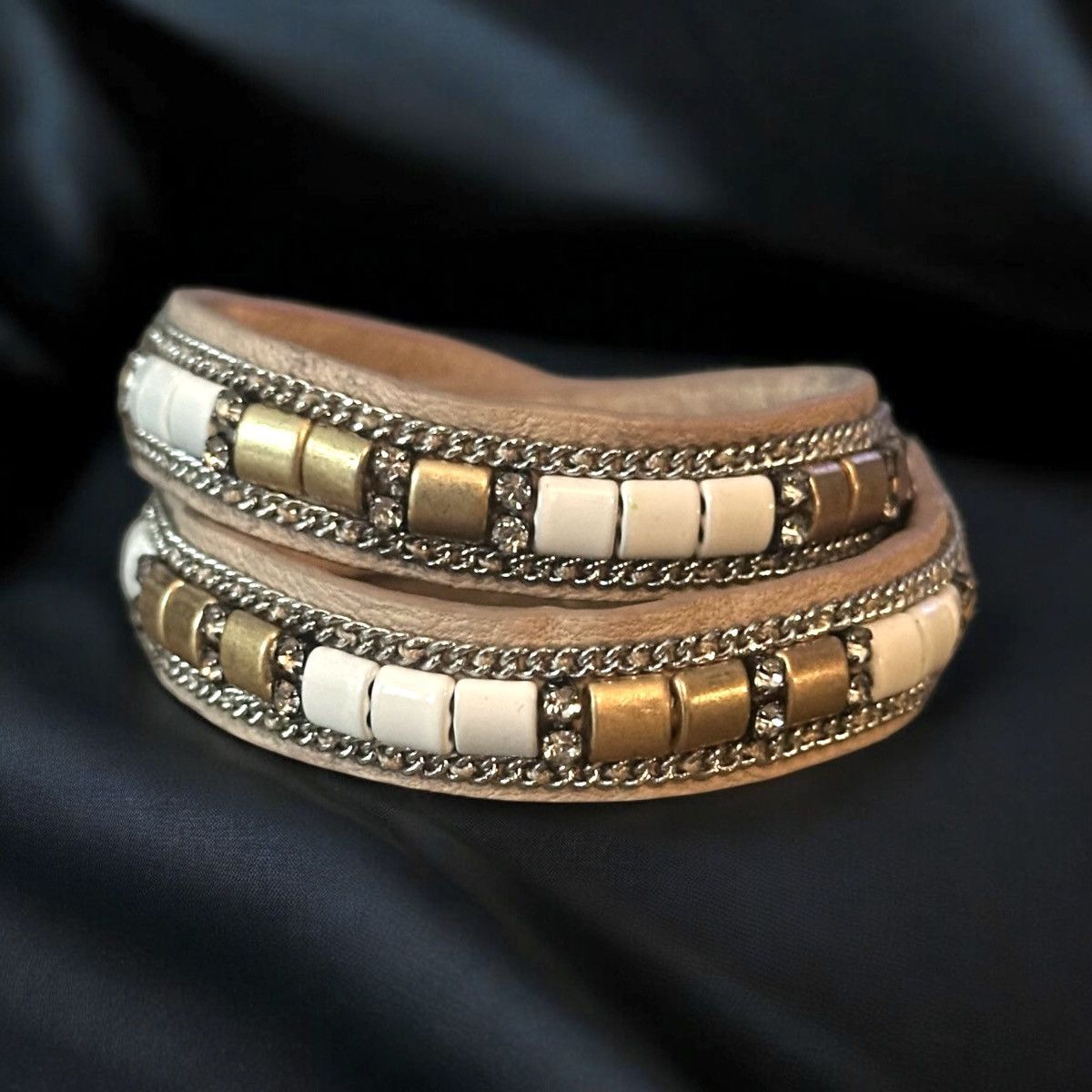 Other Stella & Dot Cady leather wrap bracelet Size ONE SIZE - 2 Thumbnail