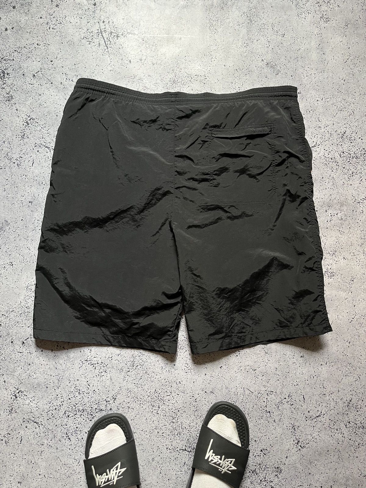 Nike × Vintage Vintage Nike Nylon Metal Shorts Small Swoosh Drill Y2K USA Size US 36 / EU 52 - 6 Thumbnail