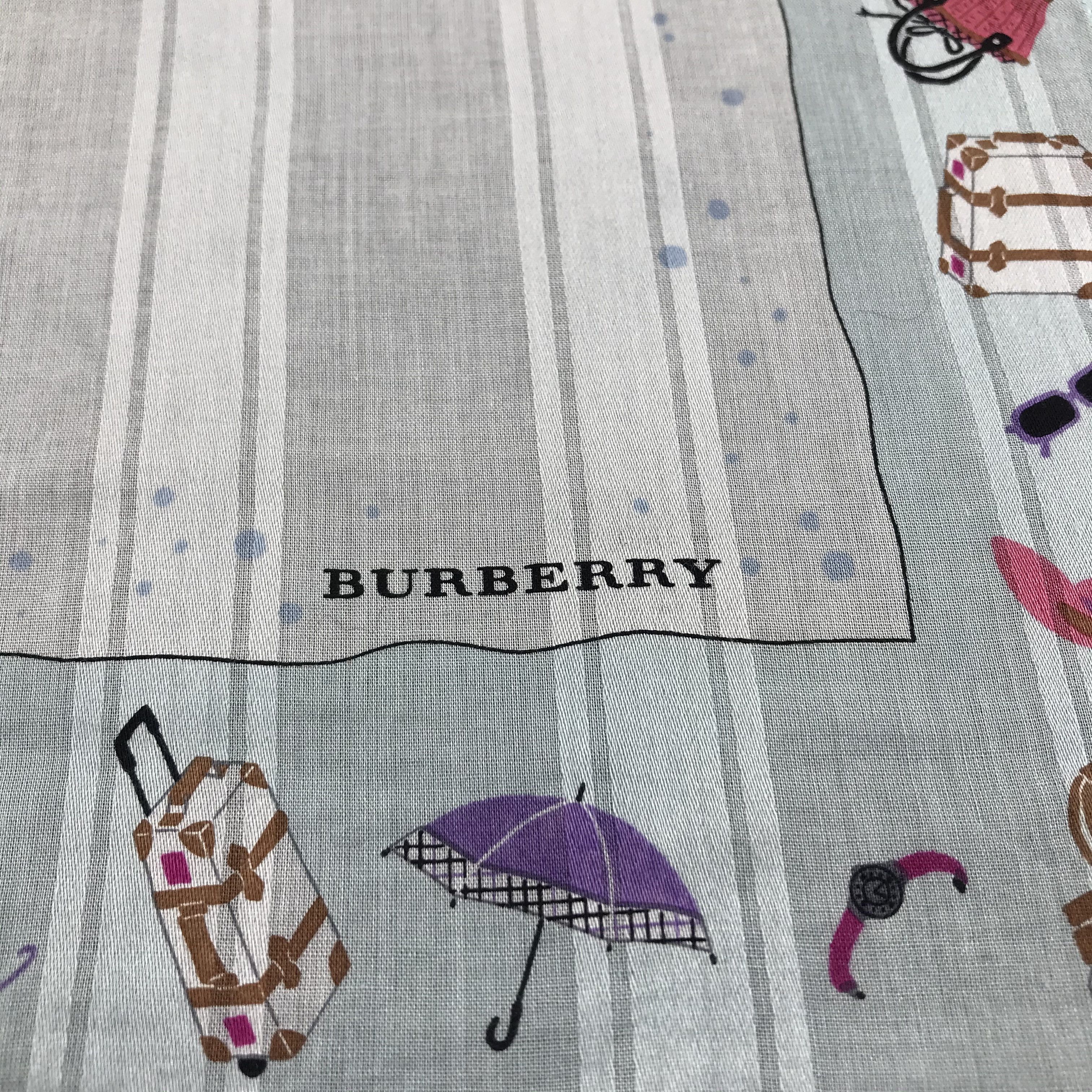 Burberry Burberry Handkerchief Neckerchief Bandana H367 Size ONE SIZE - 4 Thumbnail
