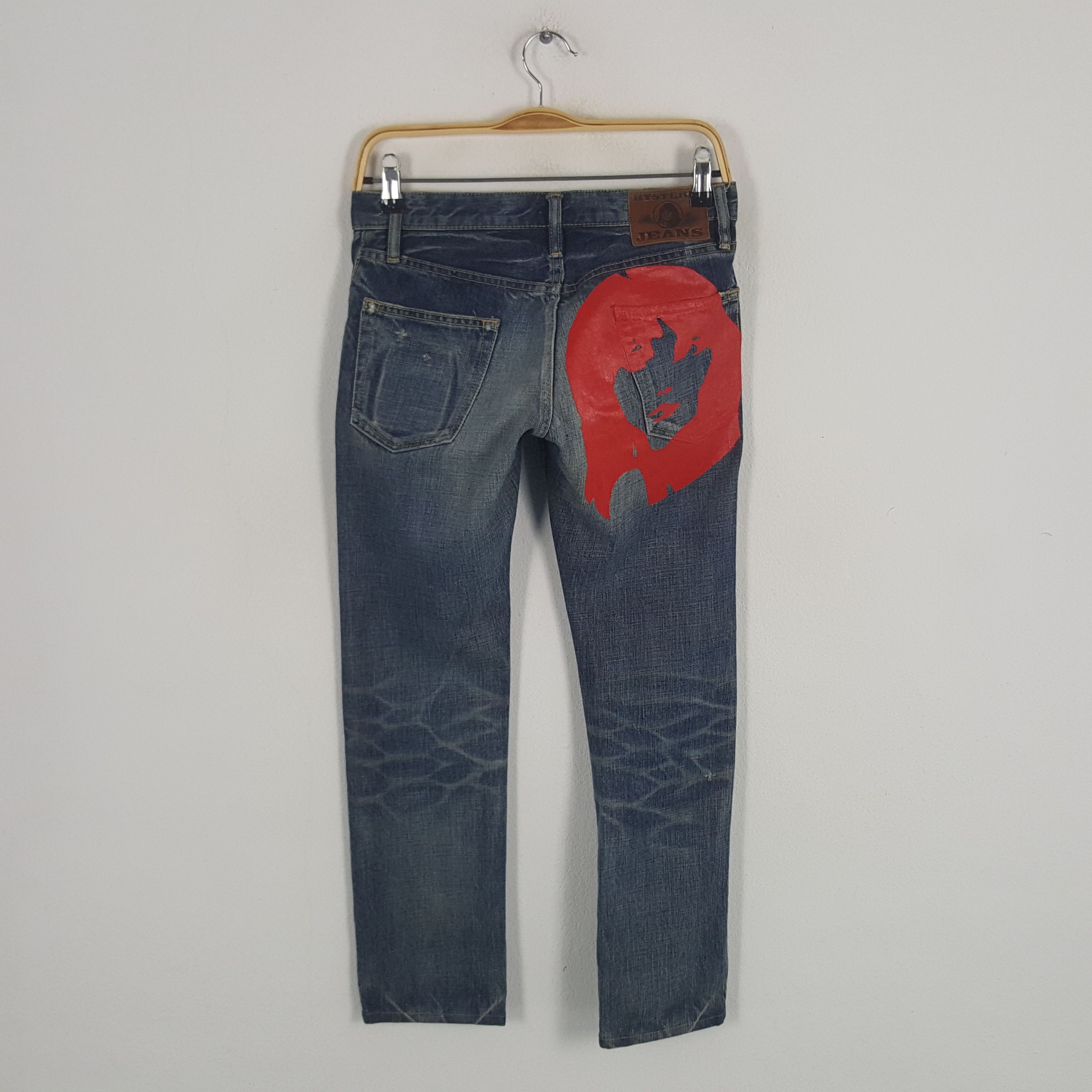 Hysteric Glamour × Japanese Brand × Vintage Vintage Hysteric Glamour Japanese Brand Punk Denim Jeans Size US 28 / EU 44 - 1 Thumbnail