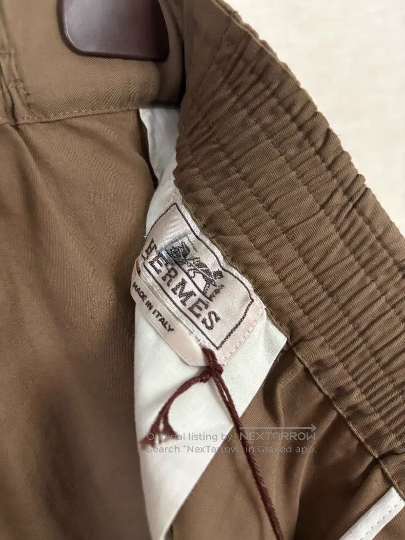 Hermes Hermes Spring/Autumn Drawstring Casual Pants Size US 26 / EU 42 - 5 Thumbnail