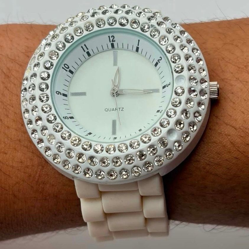 Other White & Cream Quartz Men’s Watch Size ONE SIZE - 2 Thumbnail
