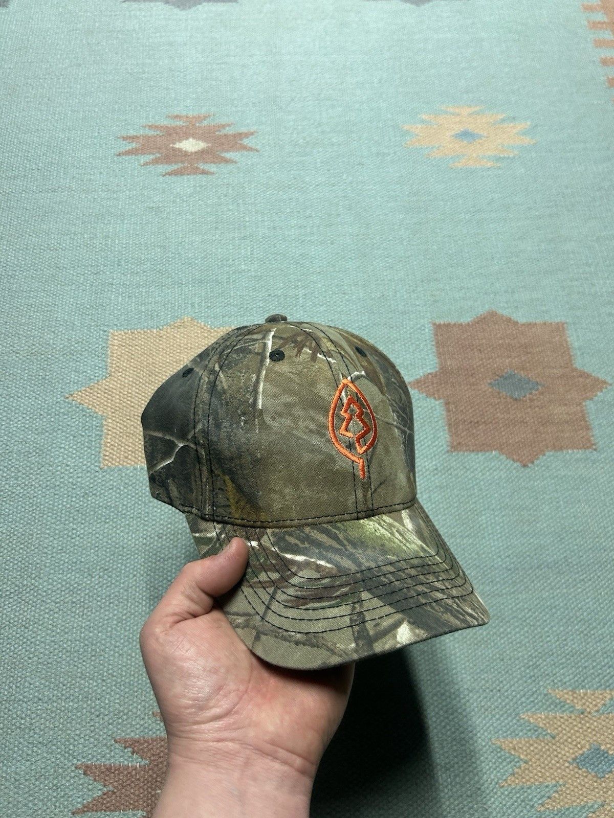 Vintage Vtg strapbac hat camo sustainable forestry initiative nature Size ONE SIZE - 1 Thumbnail