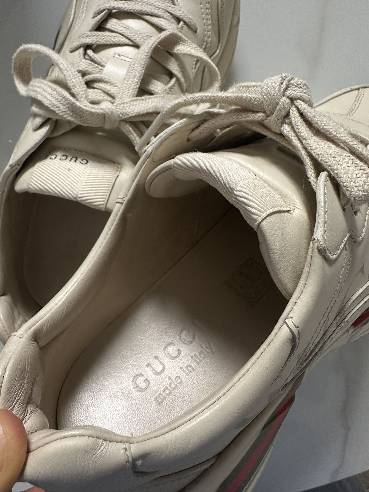 Gucci Gucci Rhyton Sneaker with Logo Size US 6 / EU 39 - 6 Thumbnail