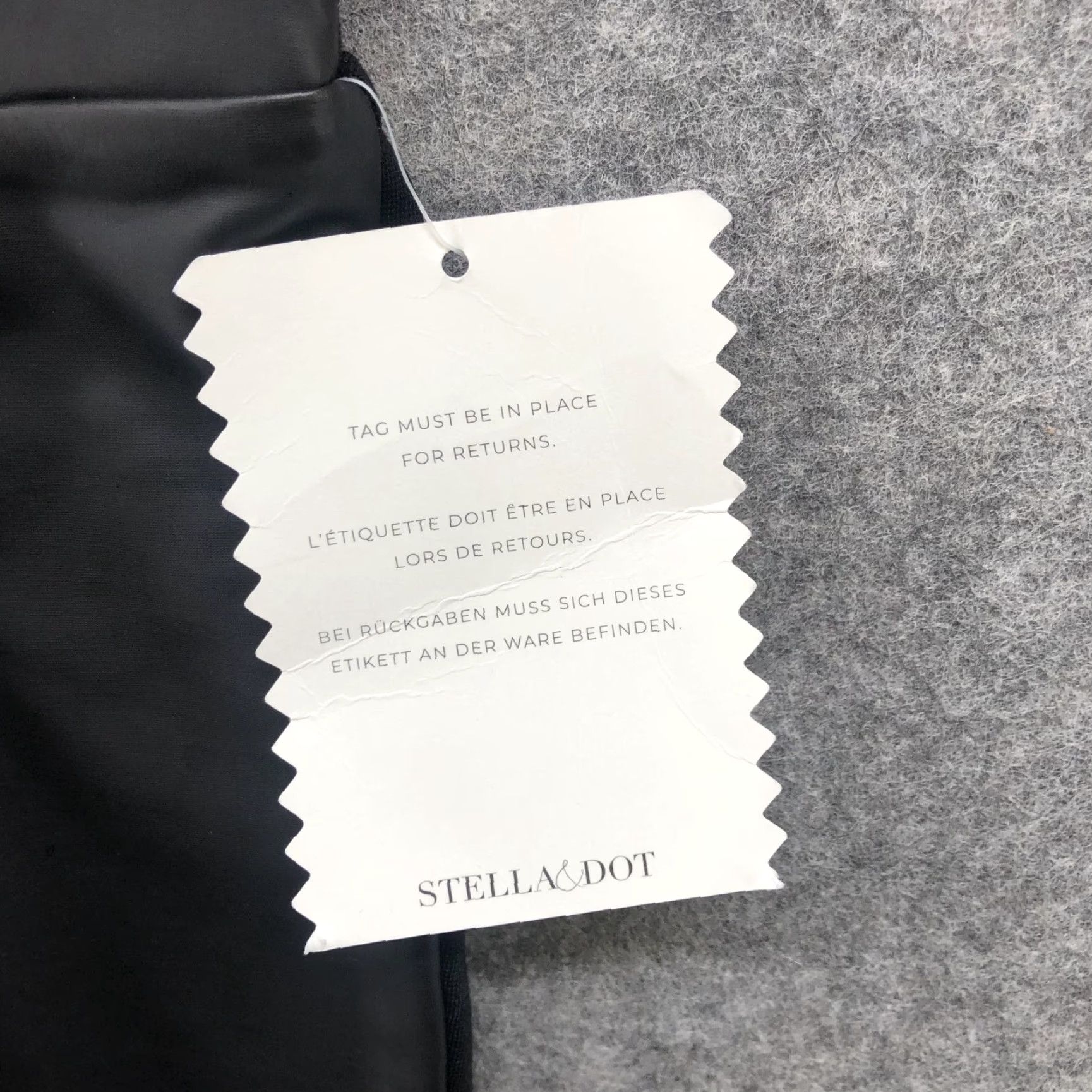 Vintage NWT Stella & Dot Rebel Faux Fur Front Leggings Womens 2X Black Size 40" / US 18 - 5 Thumbnail