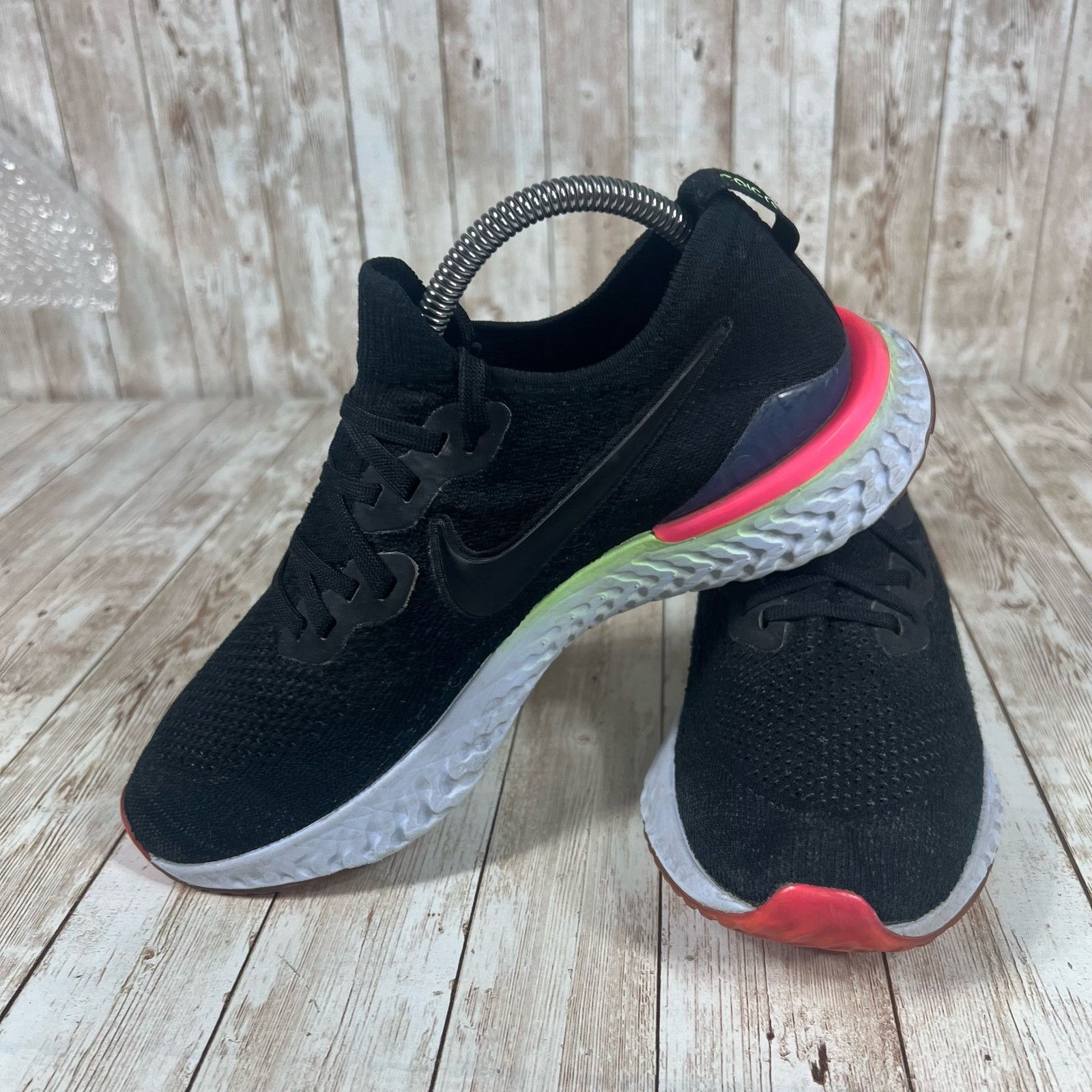 Nike Nike react flyknit Womens 9 bq8927 003 Size US 9 / IT 39 - 6 Thumbnail