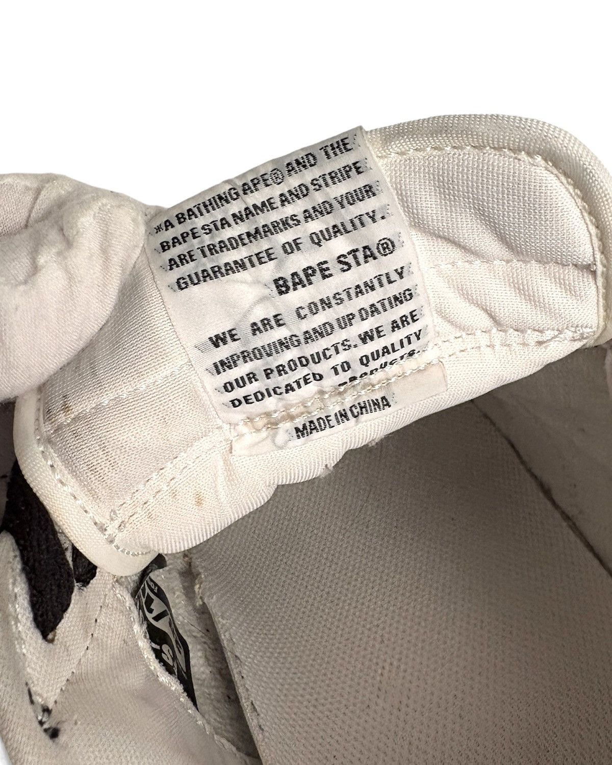 Bape × Swarovski Rare BAPE Bapesta Swarovski Crystal Stars Size US 10 / EU 43 - 9 Thumbnail