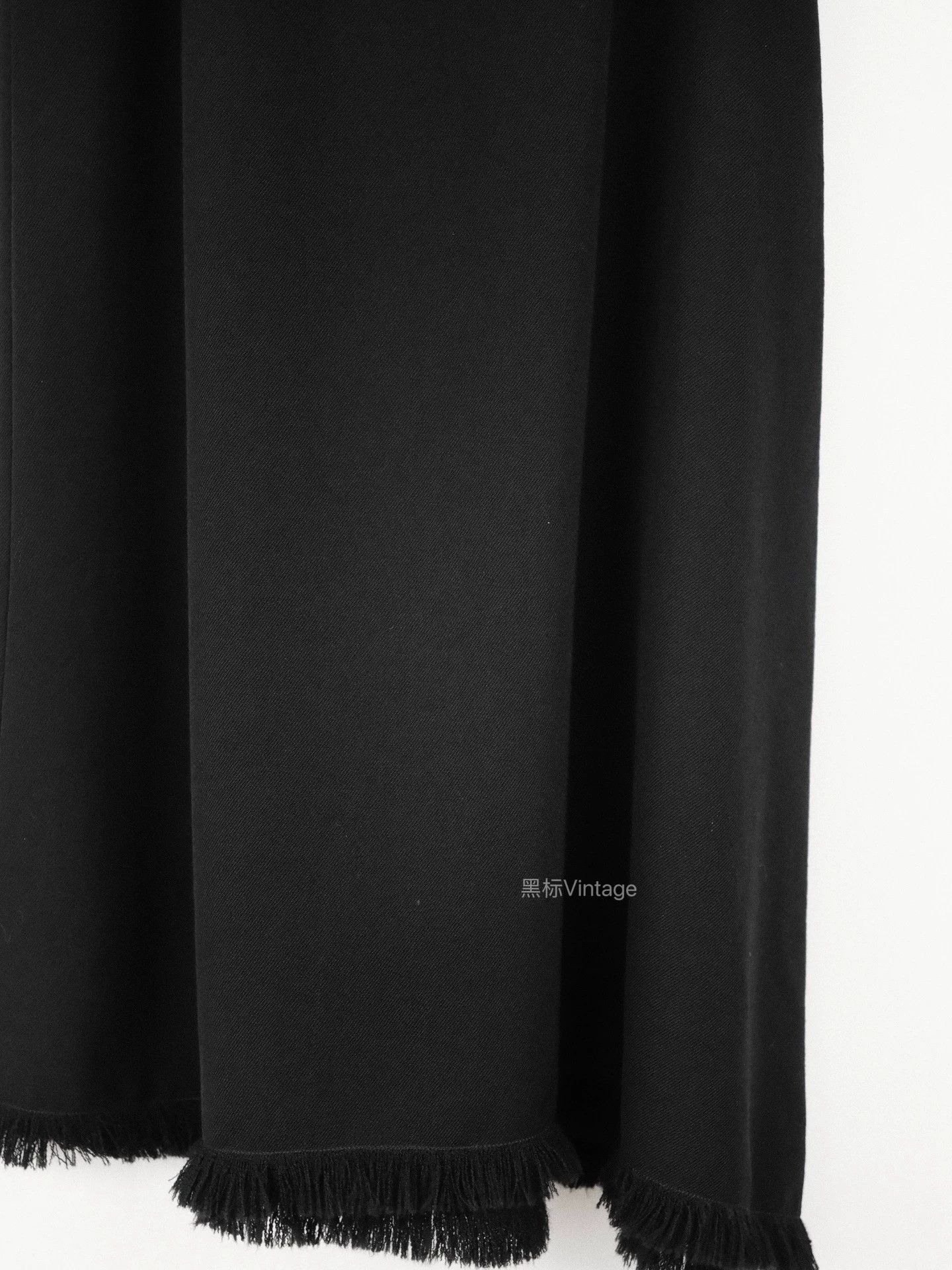Yohji Yamamoto Yohji Yamamoto 03AW Vintage Tassel Hem Fishtail Dress Size S / US 4 / IT 40 - 3 Thumbnail