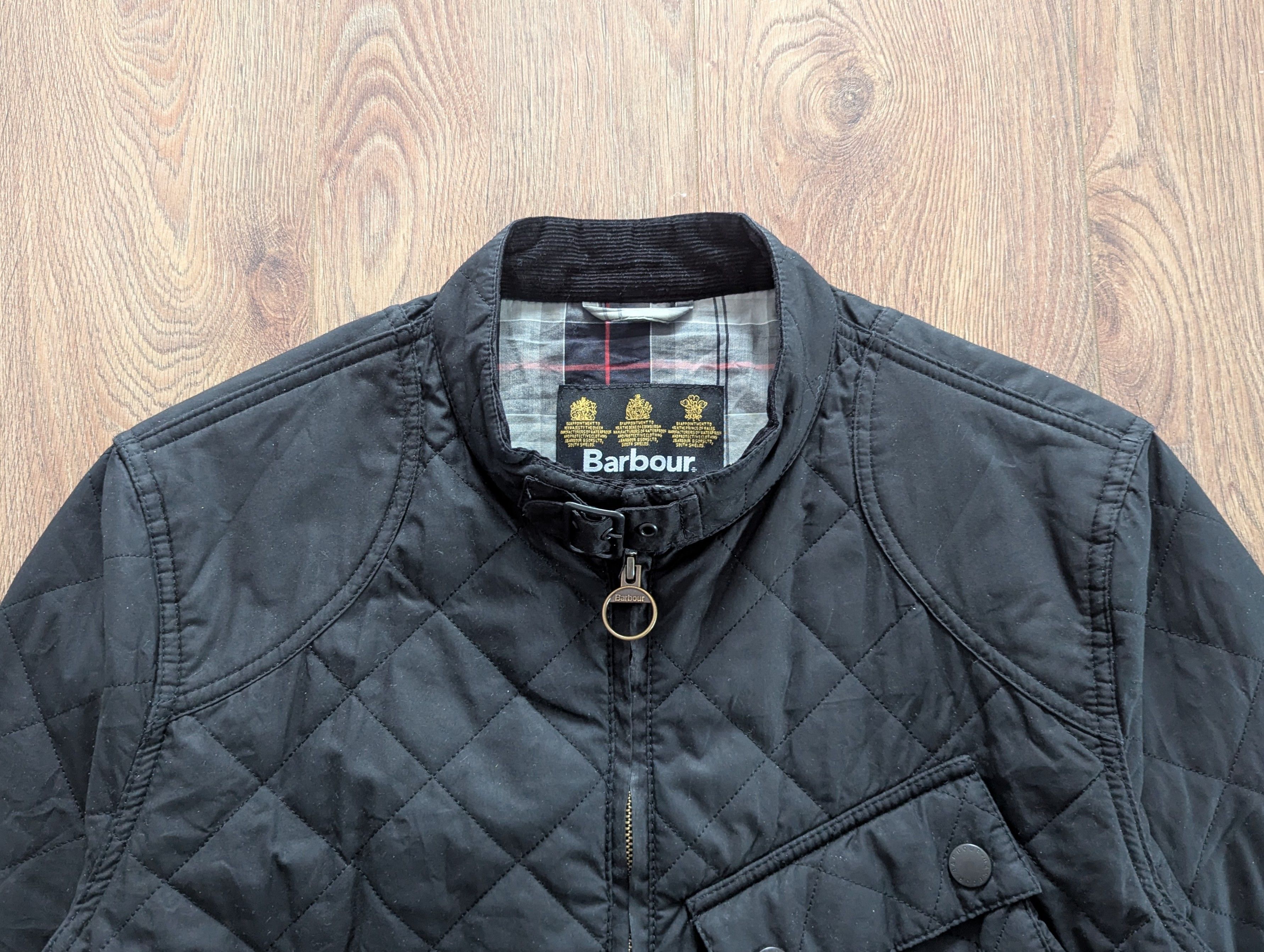 Barbour Barbour SMU Bonner Wax Jacket Size L Black Waxed Cotton Size US L / EU 52-54 / 3 - 20 Thumbnail