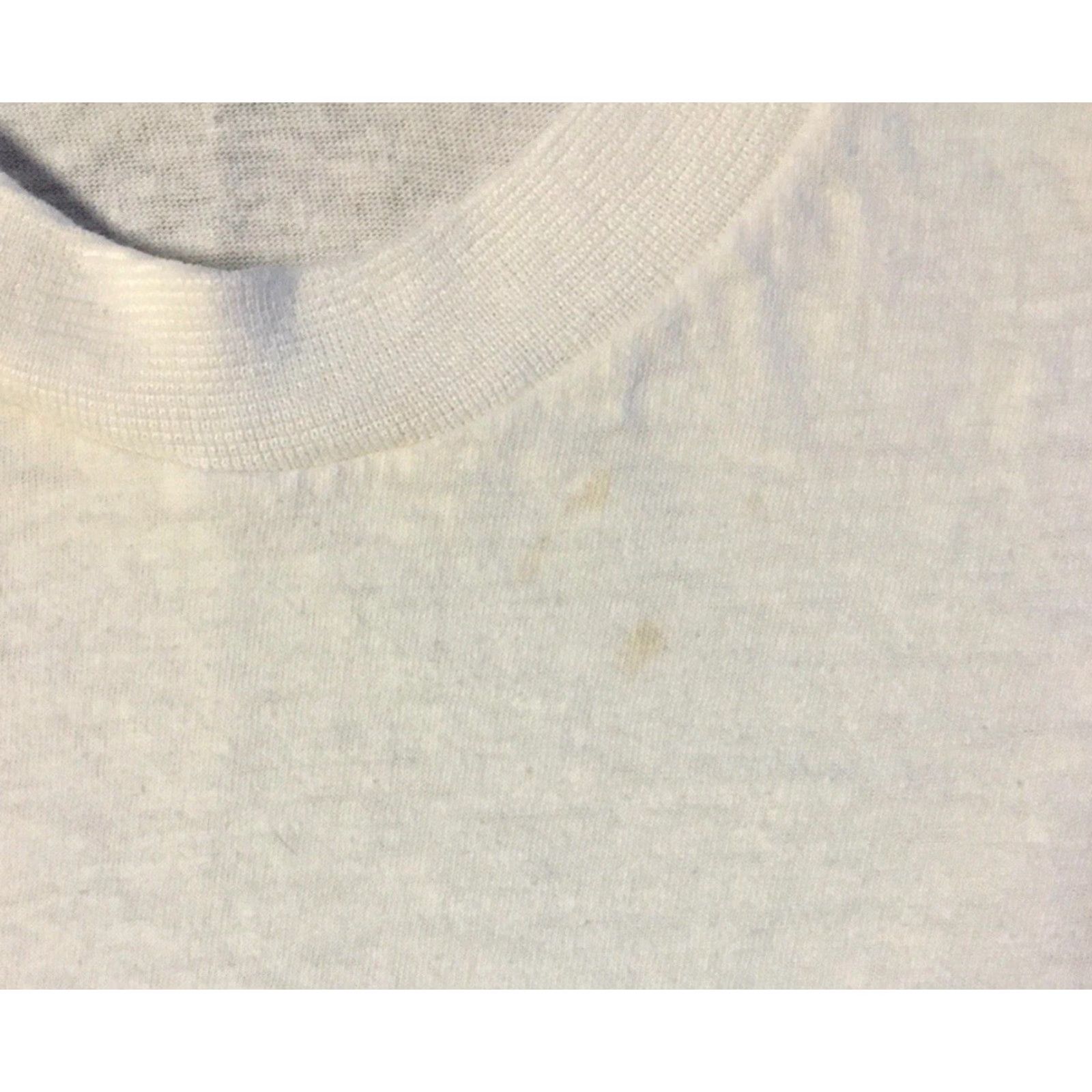 Fruit Of The Loom VINTAGE Fruit of the Loom Shirt S USA Single Stitch 80s 90s Biker Grunge Punk Surf Skate White Men's Small Slim FOTL Size US S / EU 44-46 / 1 - 6 Thumbnail