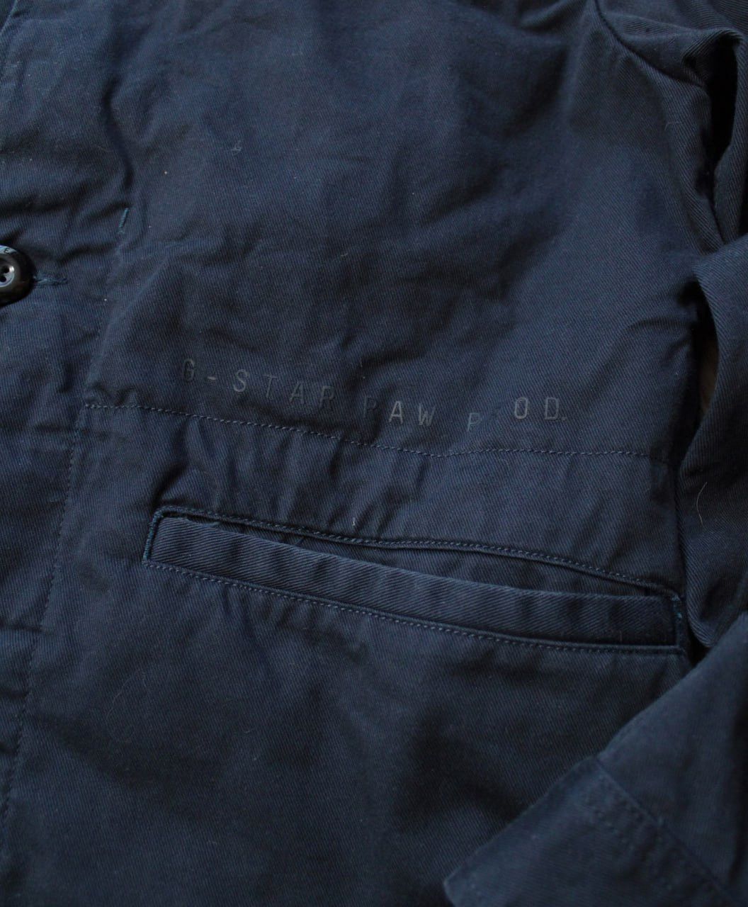 G-Star 🔥 G-Star Raw Worker Overshirt Jacket Blue Vintage Size US M / EU 48-50 / 2 - 2 Thumbnail