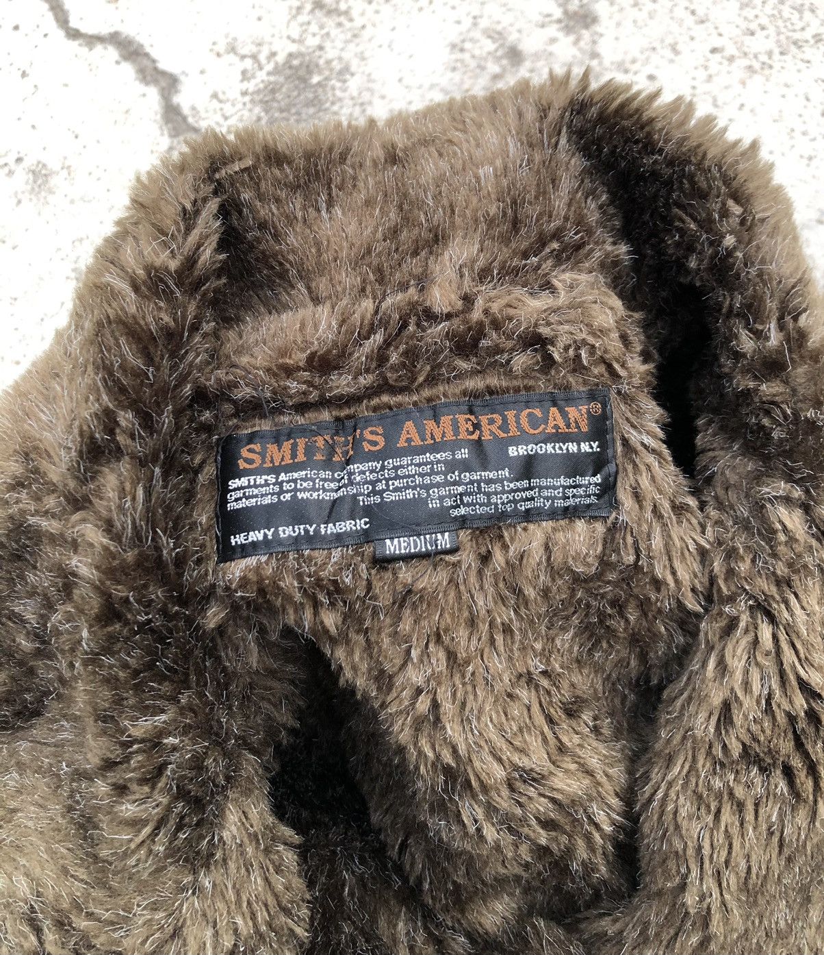 Smith's American VELVET SHERPA LINED DOUBLE COLAR JACKET Size US M / EU 48-50 / 2 - 8 Thumbnail